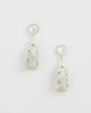 Chico's Turquoise Teardrop Earrings |  In Neutral