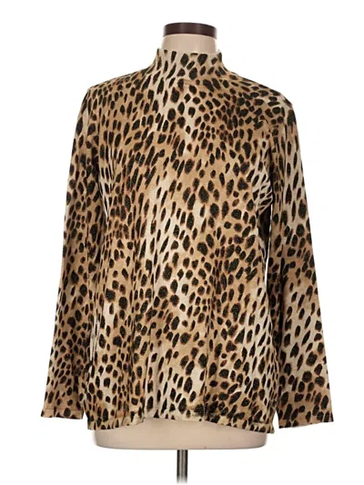 Chico's Turtleneck Sweater In Brown