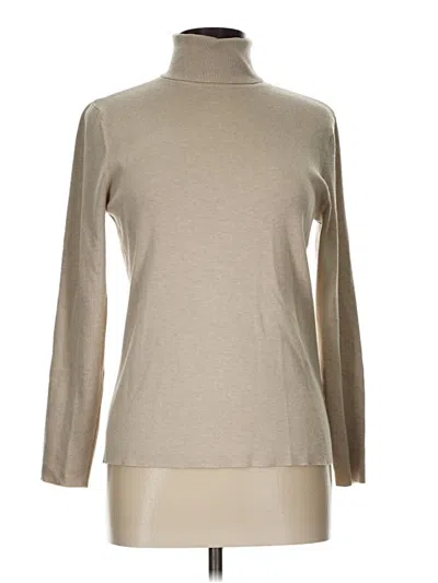 Pre-owned Chico's Turtleneck Sweater In Brown