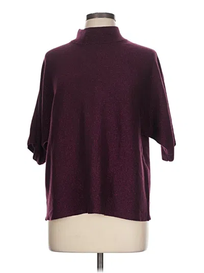 Chico's Turtleneck Sweater In Burgundy