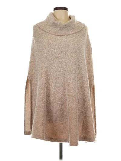 Pre-owned Chico's Turtleneck Sweater In Tan