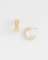 Chico's Twisted Hoop Earrings |  In Gold