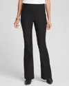 Chico's Petite Ultra Flare So-slimming Pants In Black Size 12p/14p |  In Black