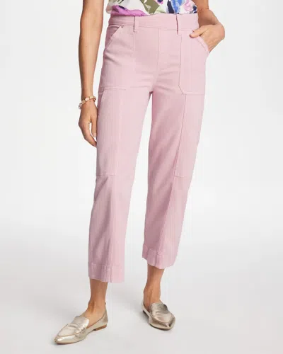 Chico's Utility Wide Pull-on Crop In Misty Pink