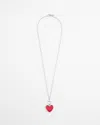 Chico's Valentine's Day Red Heart Necklace |  In Red