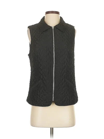 Pre-owned Chico's Vest In Black