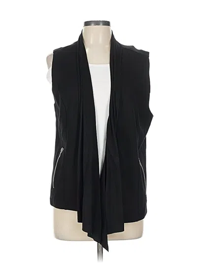 Pre-owned Chico's Vest In Black