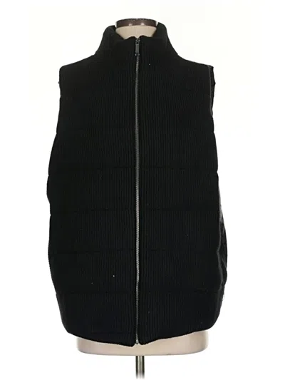 Pre-owned Chico's Vest In Black
