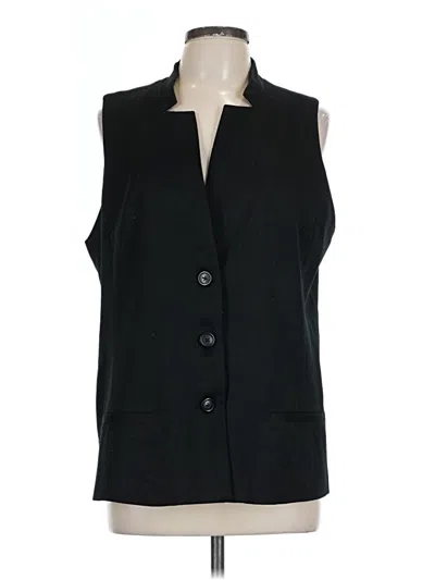 Pre-owned Chico's Vest In Black