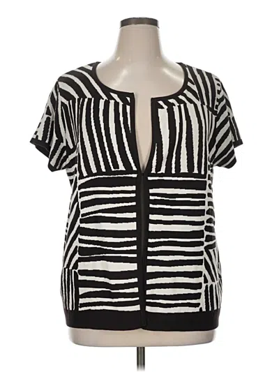 Pre-owned Chico's Vest In Black