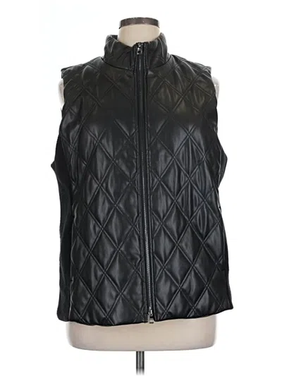 Pre-owned Chico's Vest In Black