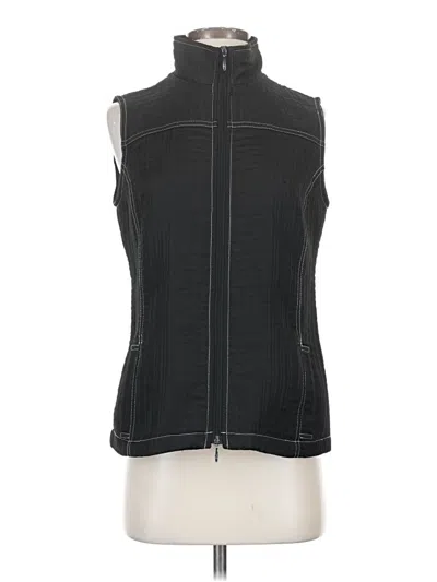 Pre-owned Chico's Vest In Black