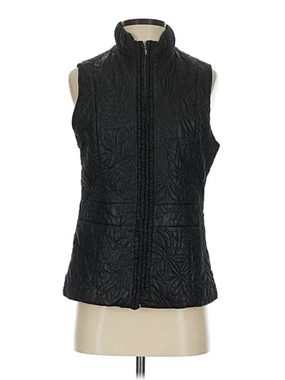 Pre-owned Chico's Vest In Black