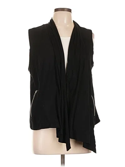 Pre-owned Chico's Vest In Black