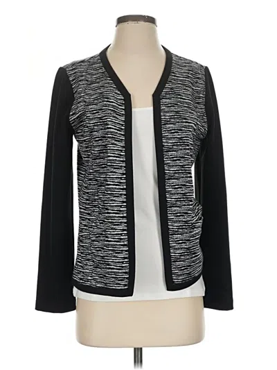 Pre-owned Chico's Vest In Black