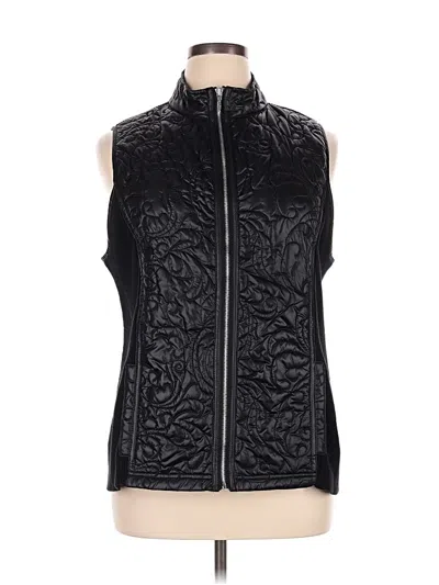 Pre-owned Chico's Vest In Black