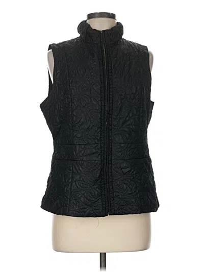 Pre-owned Chico's Vest In Black
