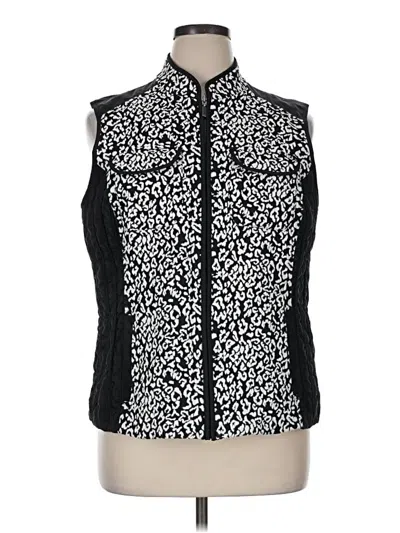 Pre-owned Chico's Vest In Black