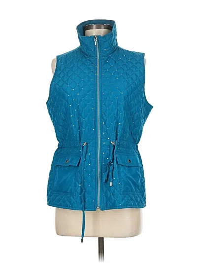 Pre-owned Chico's Vest In Blue