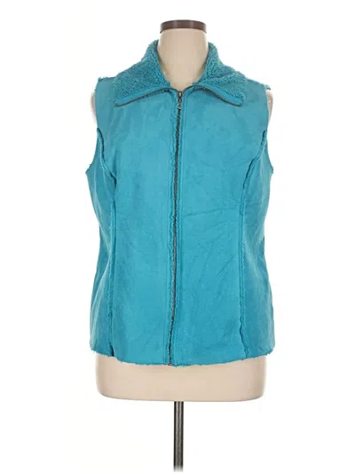 Pre-owned Chico's Vest In Blue