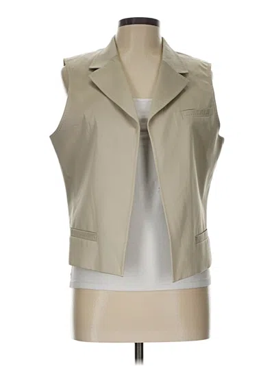 Pre-owned Chico's Vest In Brown