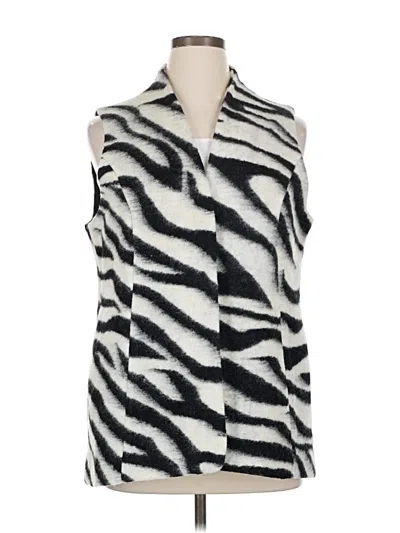 Pre-owned Chico's Vest In White