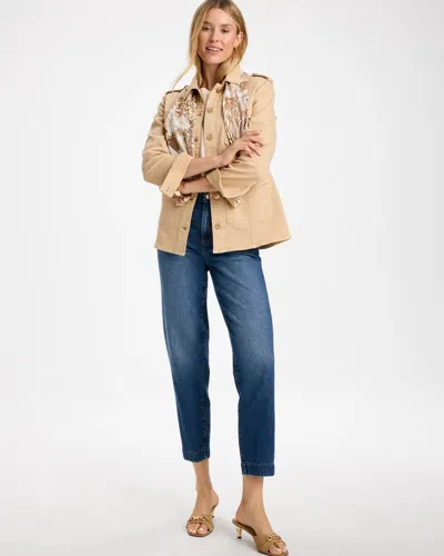 Chico's Vintage Chic High-rise Jeans In Erie Indigo