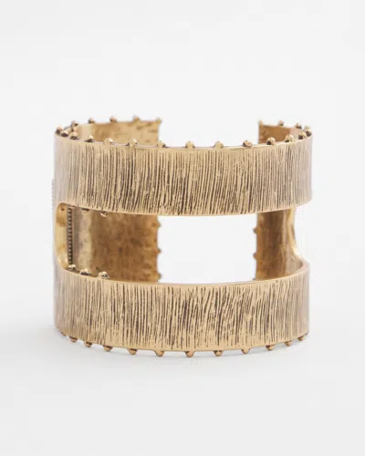 Chico's Vintage Gold Cuff Bracelet |