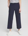 Chico's Wide Leg Crops In Blue Size 0/2 |  Zenergy In Navy Blue