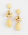 Chico's Yellow Teardrop Earrings |  In Yellow