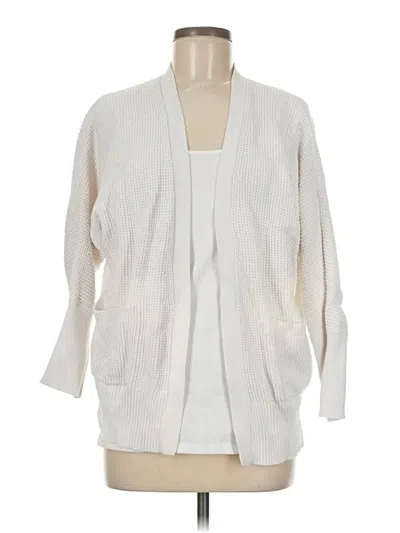 Pre-owned Chicwish Cardigan Sweater In Ivory