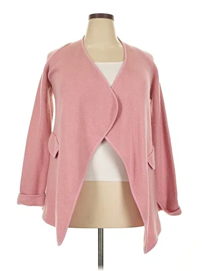 Pre-owned Chicwish Cardigan Sweater In Pink