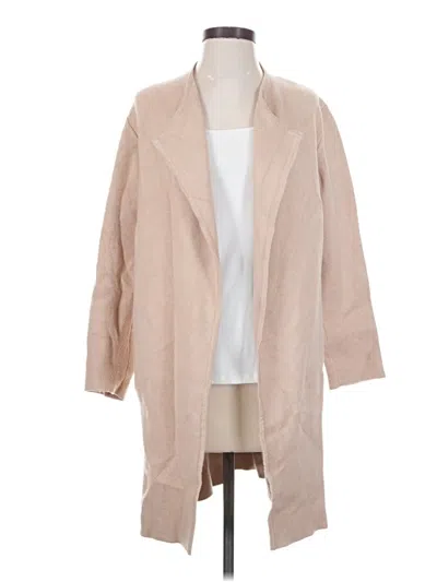 Pre-owned Chicwish Cardigan Sweater In Tan