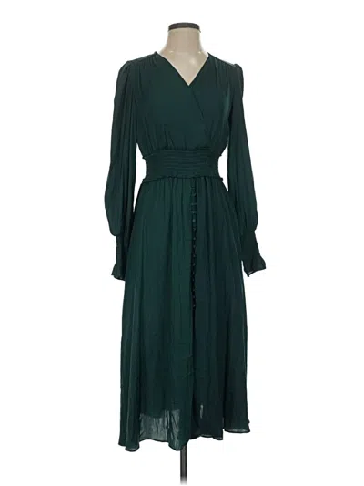 Pre-owned Chicwish Casual Dress In Teal