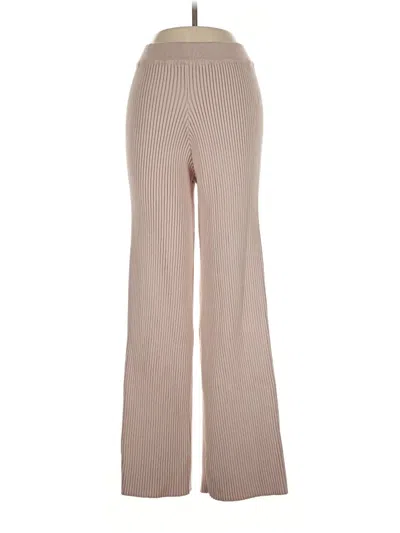 Pre-owned Chicwish Casual Pants In Tan