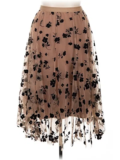 Pre-owned Chicwish Casual Skirt In Brown