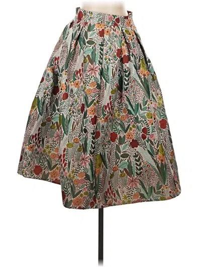 Pre-owned Chicwish Casual Skirt In Green