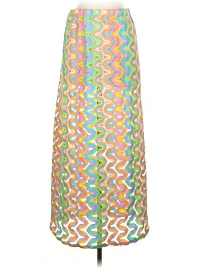 Pre-owned Chicwish Casual Skirt In Orange