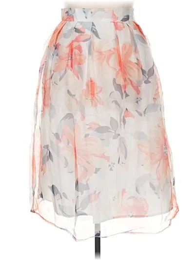 Chicwish Casual Skirt In White