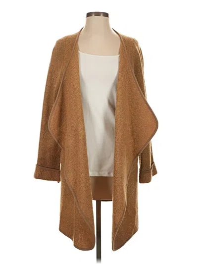 Pre-owned Chicwish Coat In Tan