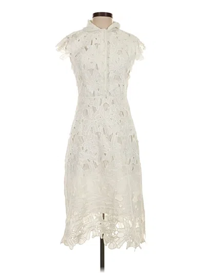 Pre-owned Chicwish Cocktail Dress In Ivory