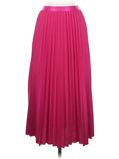 Pre-owned Chicwish Formal Skirt In Pink