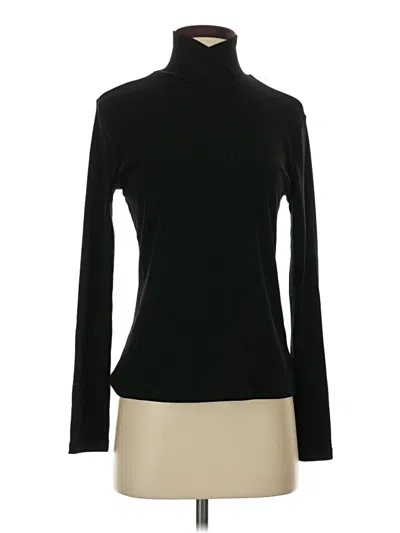 Pre-owned Chicwish Long Sleeve Turtleneck In Black