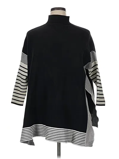 Pre-owned Chicwish Poncho In Black