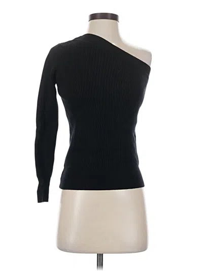 Pre-owned Chicwish Pullover Sweater In Black