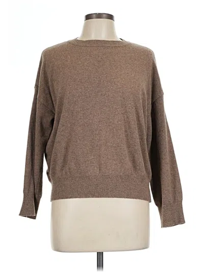 Pre-owned Chicwish Pullover Sweater In Brown