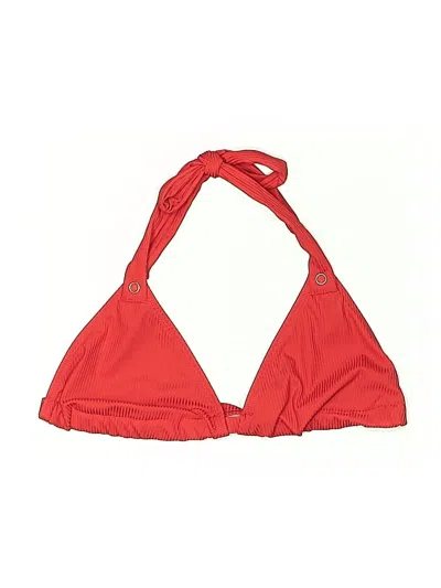 Pre-owned Chicwish Swimsuit Top Red Swimwear