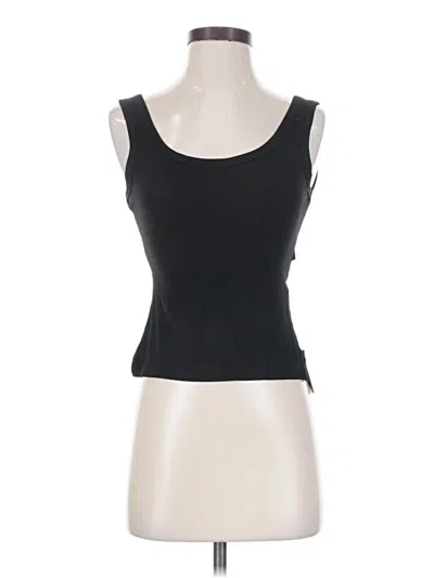 Pre-owned Chicwish Tank Top Black Strapless Neckline Tops