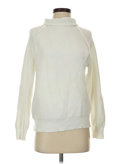 Pre-owned Chicwish Turtleneck Sweater In Ivory
