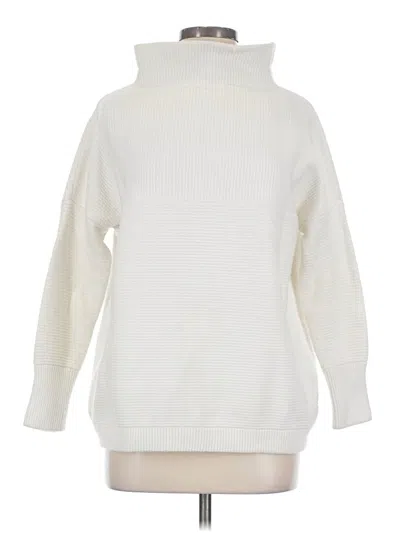 Pre-owned Chicwish Turtleneck Sweater In Ivory